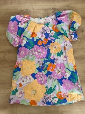 Shop Stevie Multicolor Floral Square-Neck Blouse
